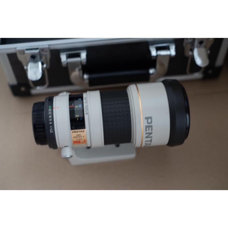 pentax lens 300mm  f4.5 smc F