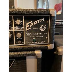Zanginstallatie 'Earth' 240W   Microstaanders, kabels, micro's