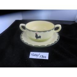 Kip Haan servies