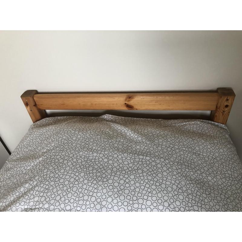 eenpersoonsbed inclusief lattenbodem en matras