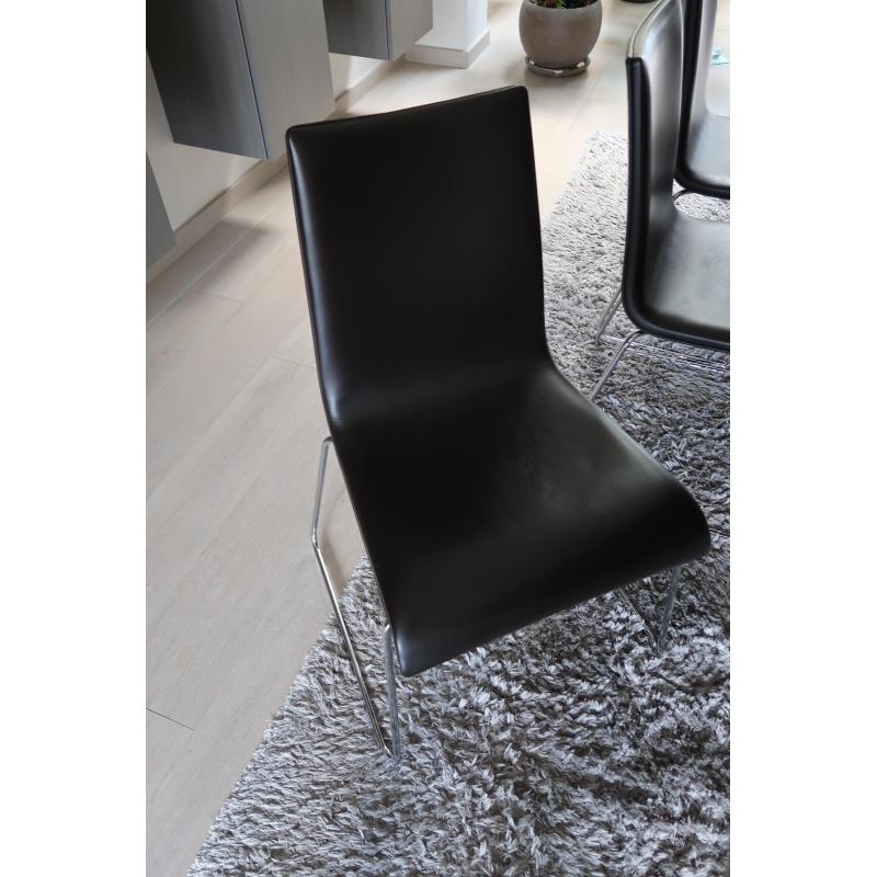 6 design stoelen