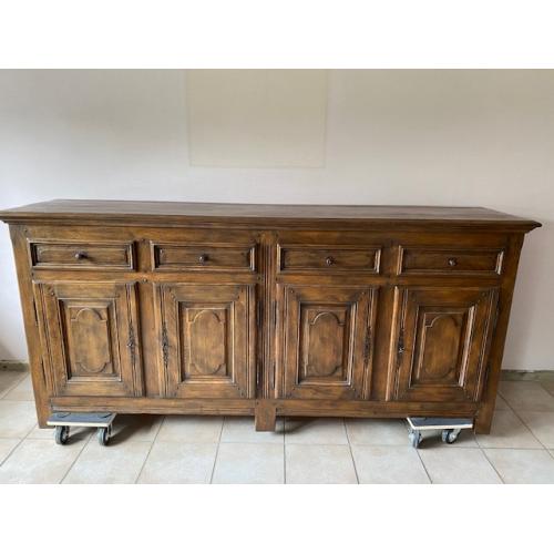 Prachtige  vol eiken dressoir