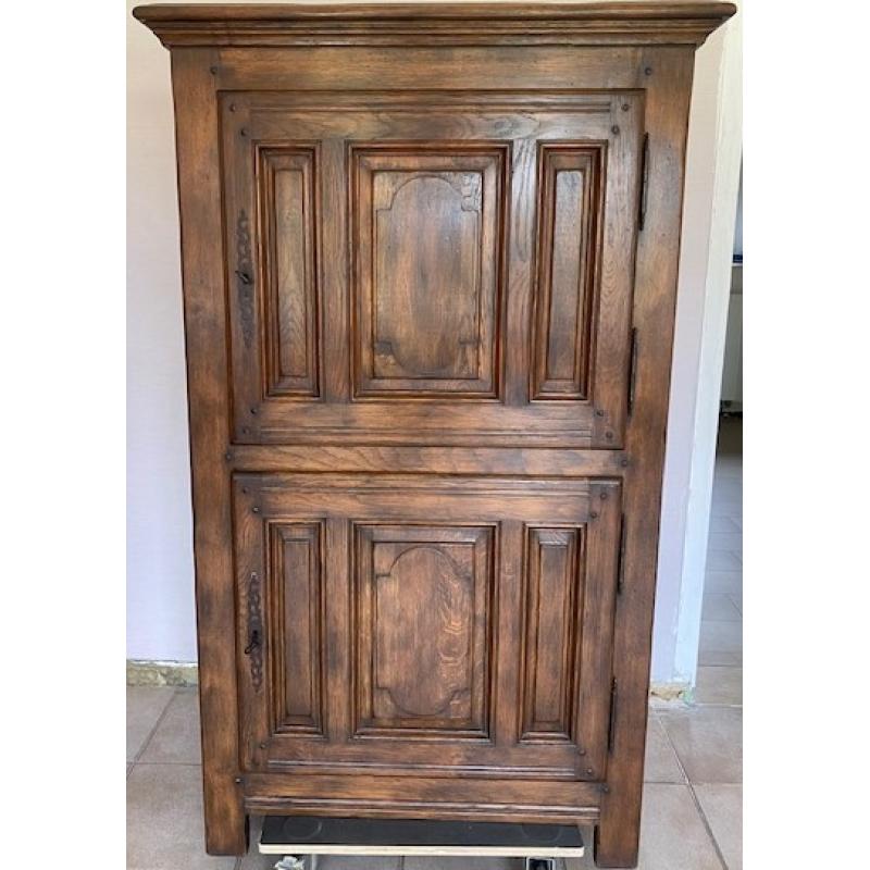 prachtige eiken bar kast