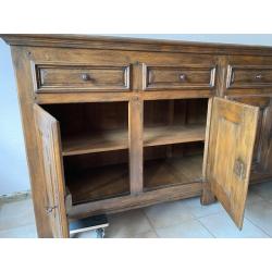 Prachtige  vol eiken dressoir