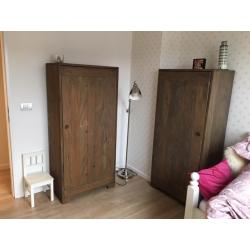 Design kasten in tropisch hardhout