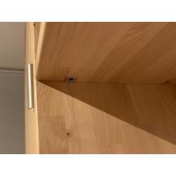 Hülsta set woonkamer: wandmeubel   salontafel