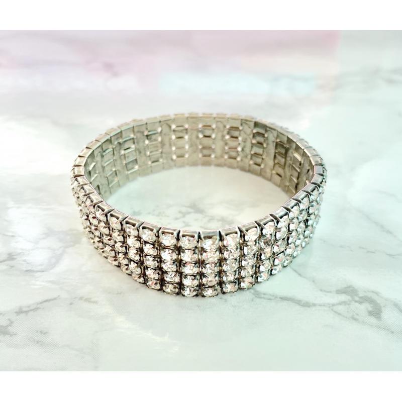 Vintage strass armband