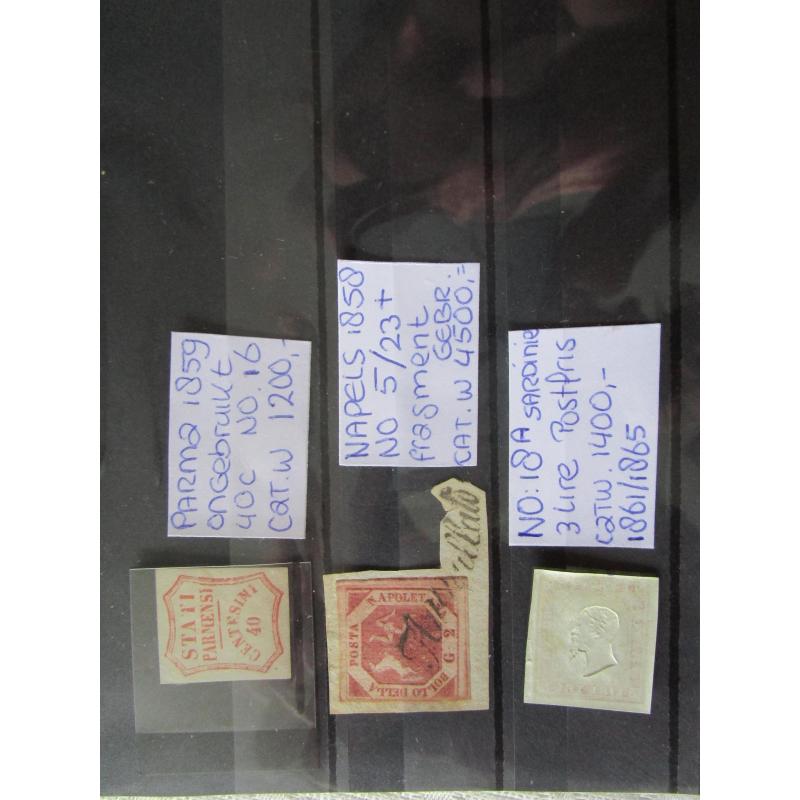 postzegels italie