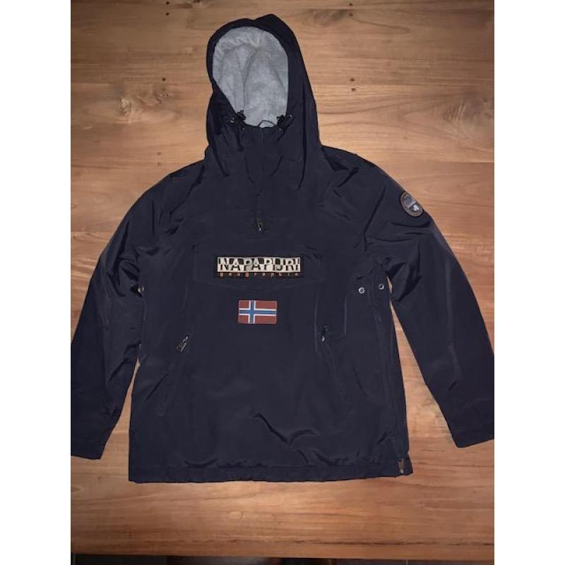 Jas Napapijri Winter met zakken Donkerblauw maat M