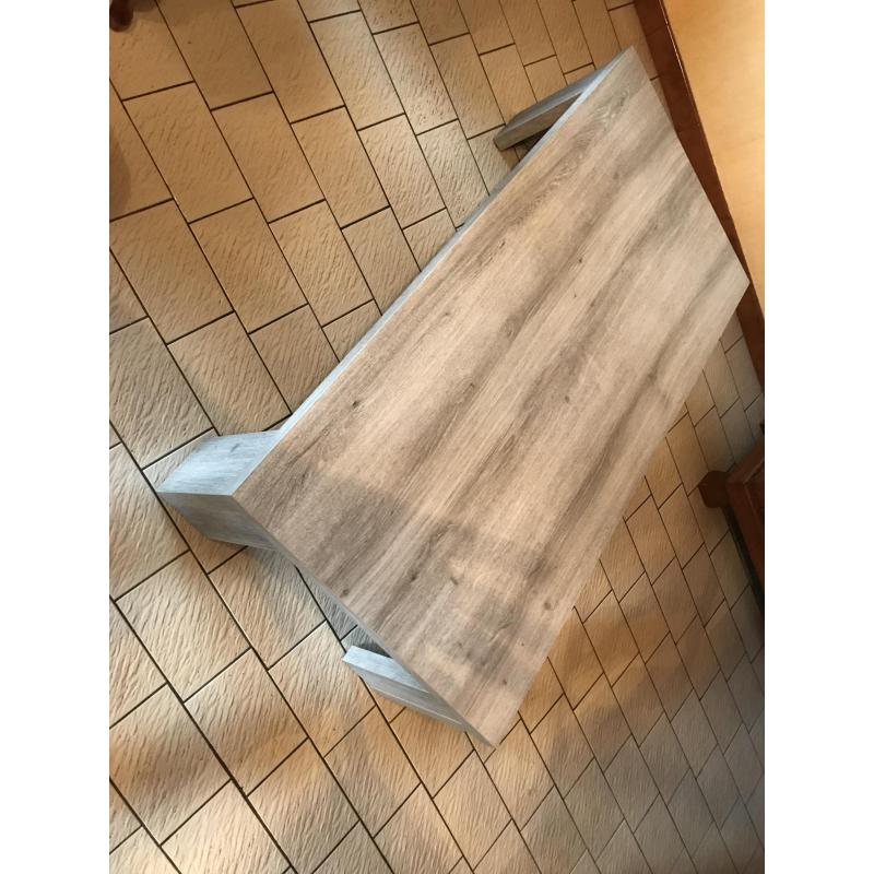 Houten lage salontafel