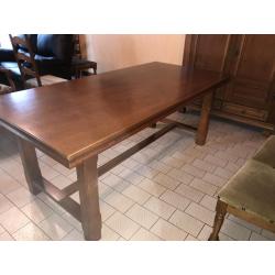 Eettafel met 6 stoelen (onderdeel eetkamer)