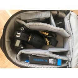 Nikon D90 full kit  with  gratis Nikkor 50mm Lens  and various accessories