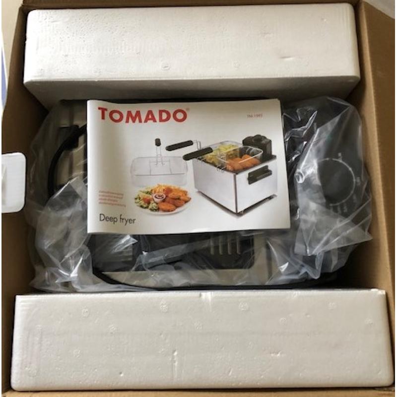 Tomado dubbele friteuse spiksplinternieuw