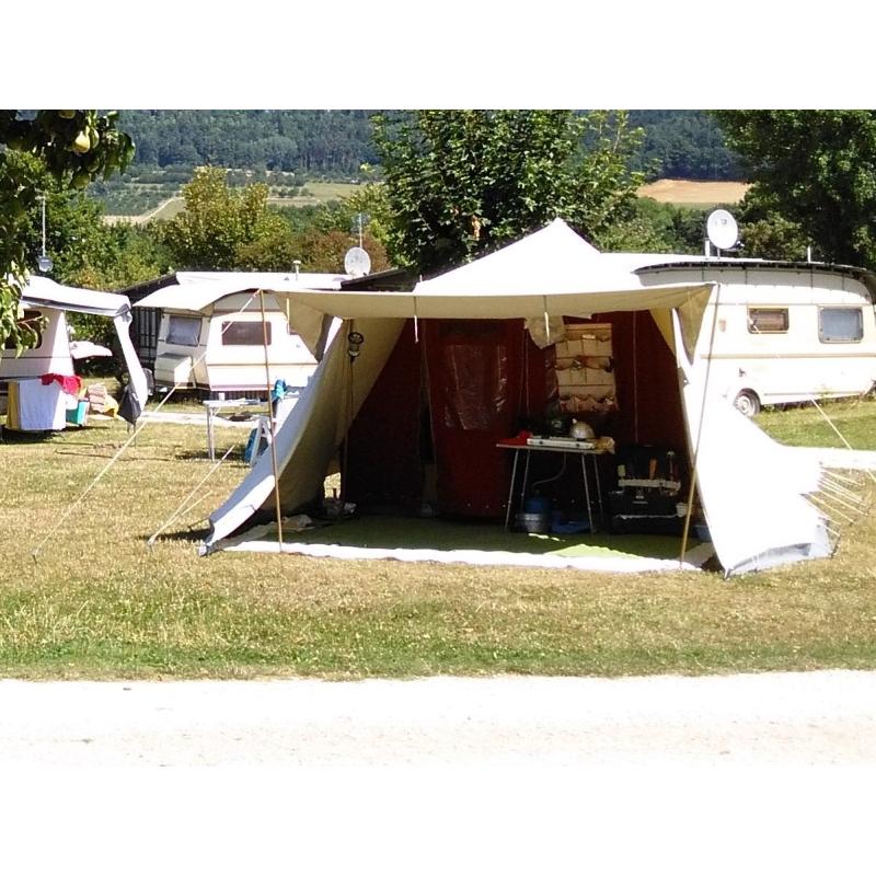 Beige luxe De Waard tent 'Lepelaar'