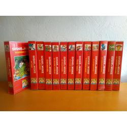 Suske en Wiske vhs, cassettes, dvd, cd-rom.