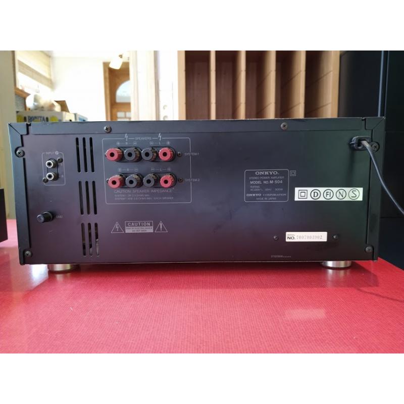 ONKYO INtegra voor- en eindversterker