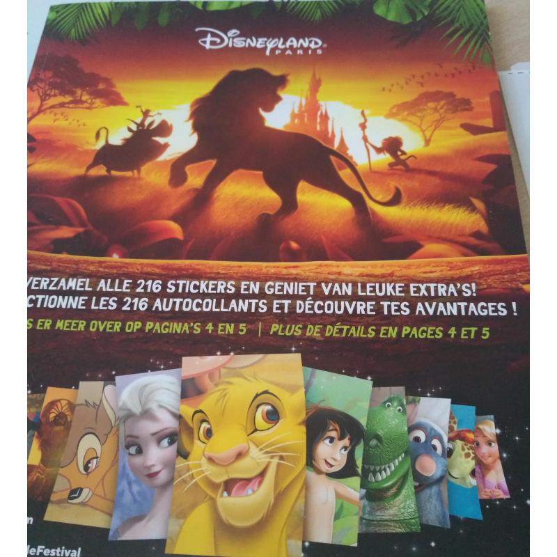 Twee tickets voor Disneyland Parijs
