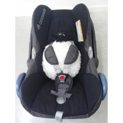 Maxi-cosi cabrio fix zwart ( isofix   kap)