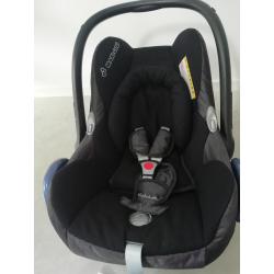 Maxi-cosi cabrio fix zwart ( isofix   kap)