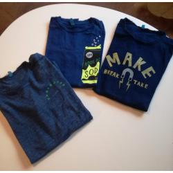 trio van T-shirts CKS 16 jaar, zelden gedragen