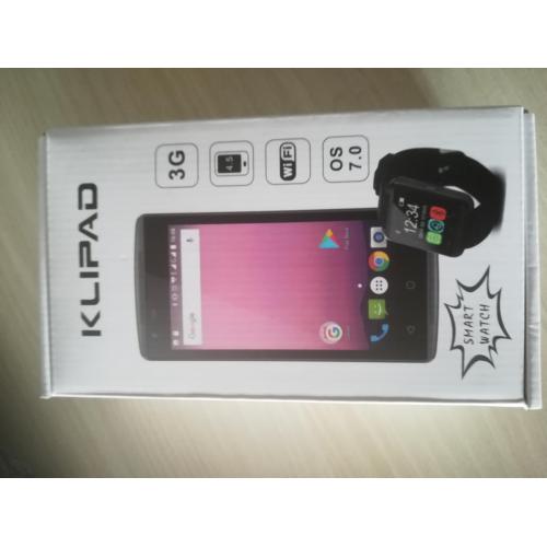 Smartphone KLIPAD android 7.0 met smartwatch