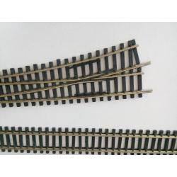 Peco wissel art. SLEO187 en restant flexibele rail