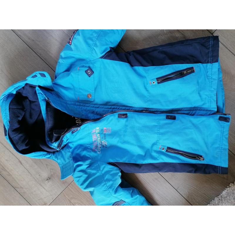winterjas (anorak) met kap maat 158