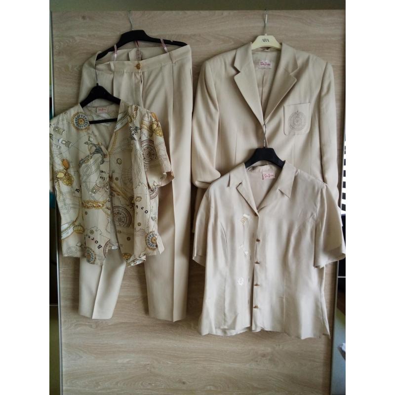 Beige broekpak