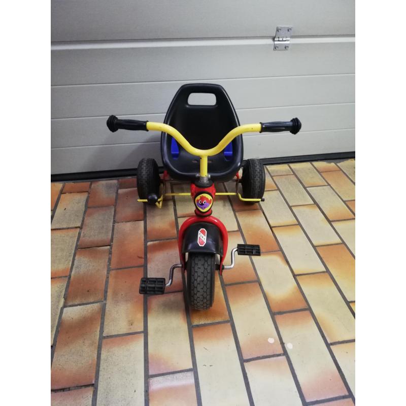 Kinderfietsje 3 wieler met pedalen