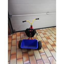 Kinderfietsje 3 wieler met pedalen