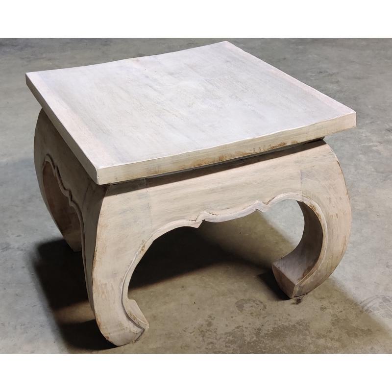 Mooi massief houten bijzettafeltje