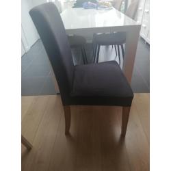 4 stoelen Henriksdal Ikea