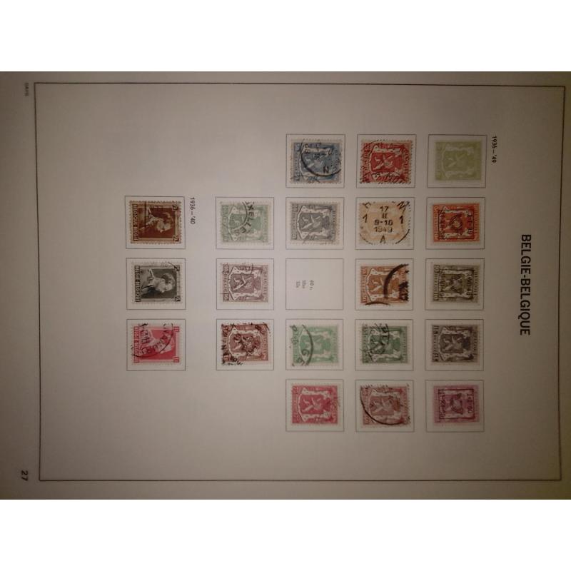 Postzegelalbum België Davo (1849-1973)