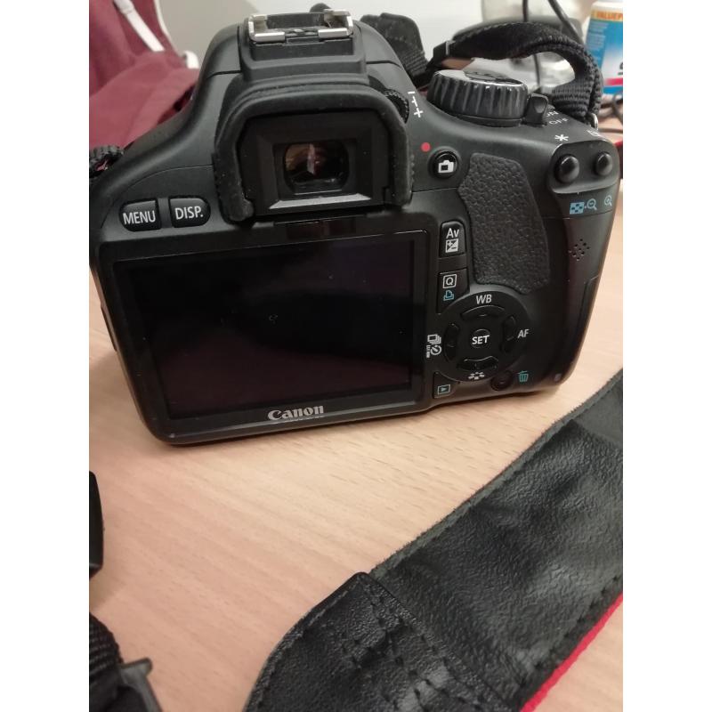 Canon EOS 550D met lens en oplader