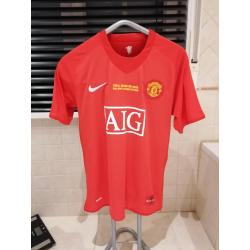Christiano Ronaldo shirt gesingieerd Man United