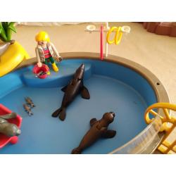 playmobil zeehondenshow