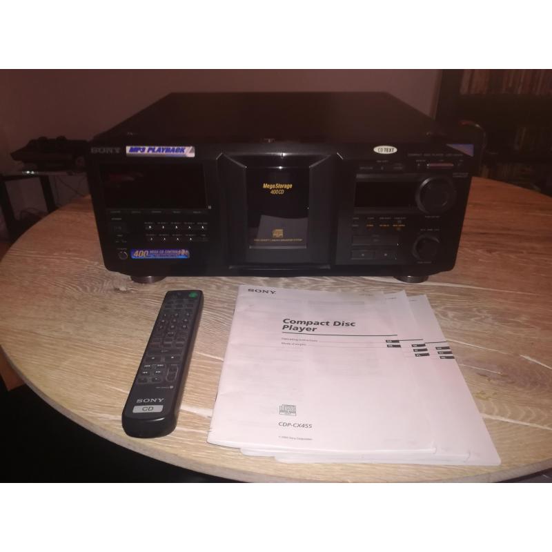 SONY CDP-CX455