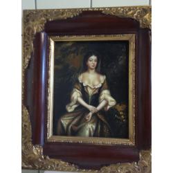 Te koop, twee zeer mooie, oude antieke olieverf schilderijen