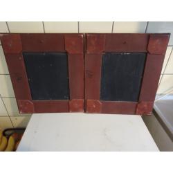 Te koop, twee zeer mooie, oude antieke olieverf schilderijen