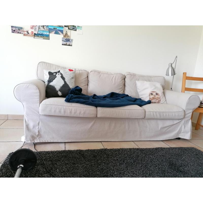 Ektorp Ikea sofa biege