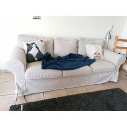 Ektorp Ikea sofa biege