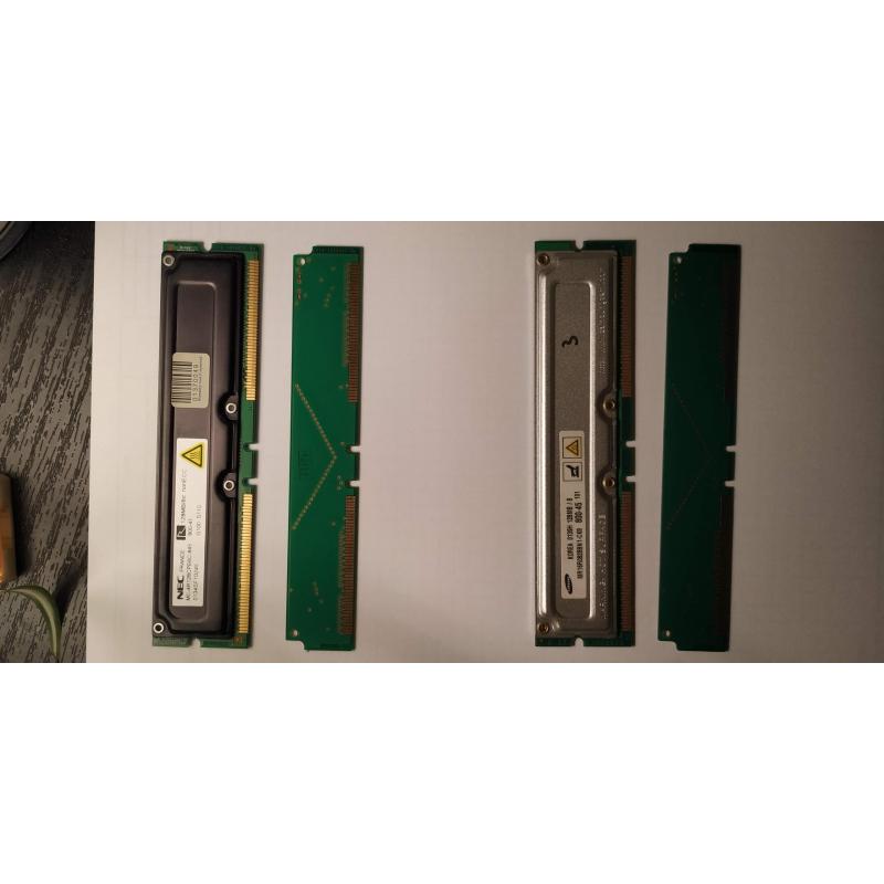 Ram (184 Pin RAMBus RDRAM RIMM)