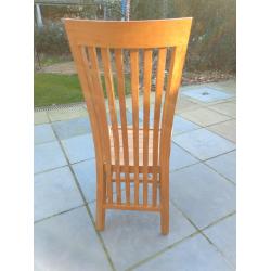 6 massieve Teak stoelen in onberispelijke staat