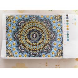 Diamond Painting "Mandala" 42 x 32cm afgewerkt