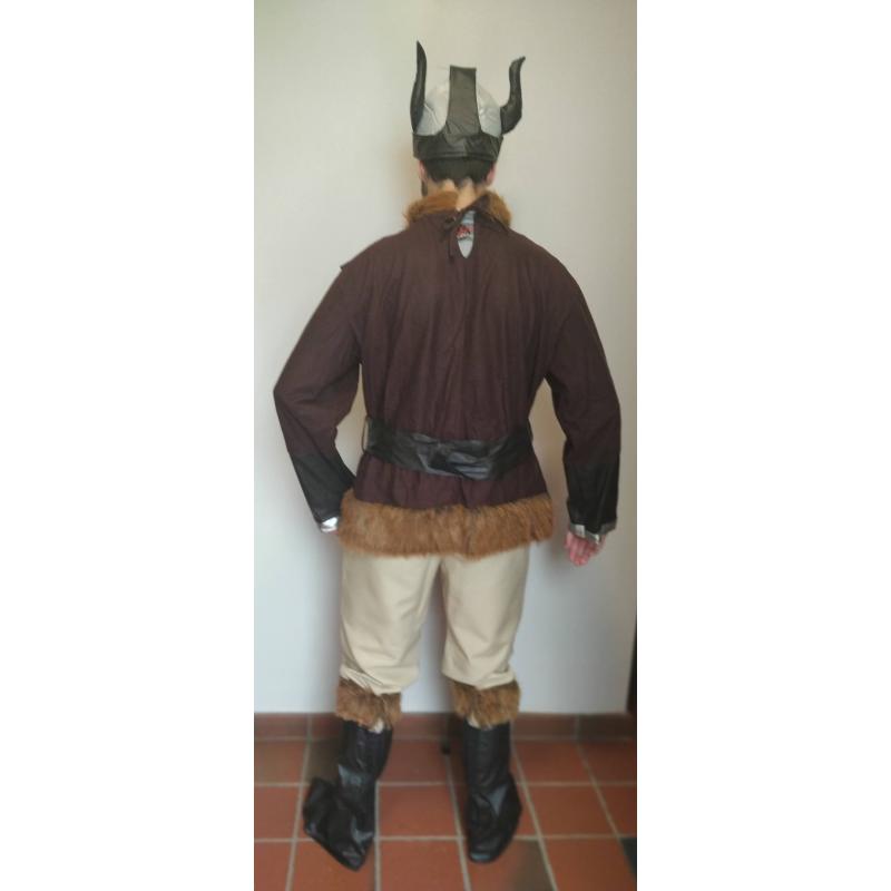 Verkleedkleren / Vikingpak met schild (Maat M)