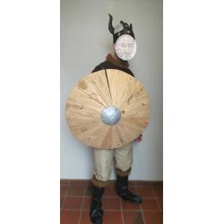 Verkleedkleren / Vikingpak met schild (Maat M)