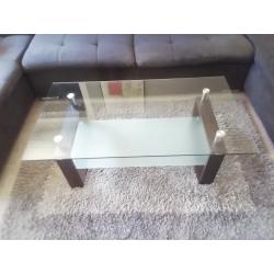 Hoeksalon en salontafel