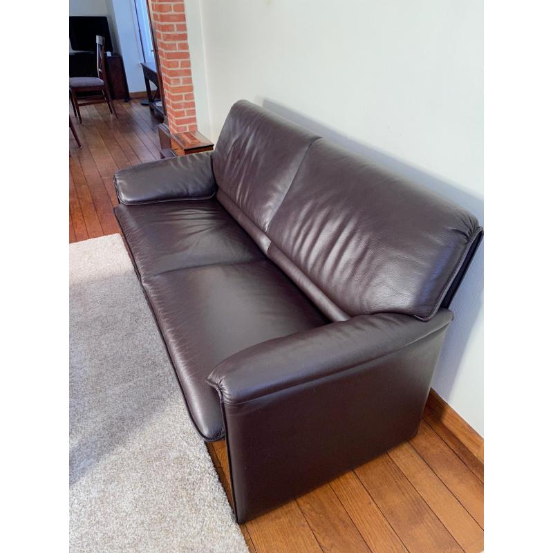 Salon met canapé, fauteuil en relax merk Jori (Du Fossé)