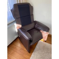 Salon met canapé, fauteuil en relax merk Jori (Du Fossé)