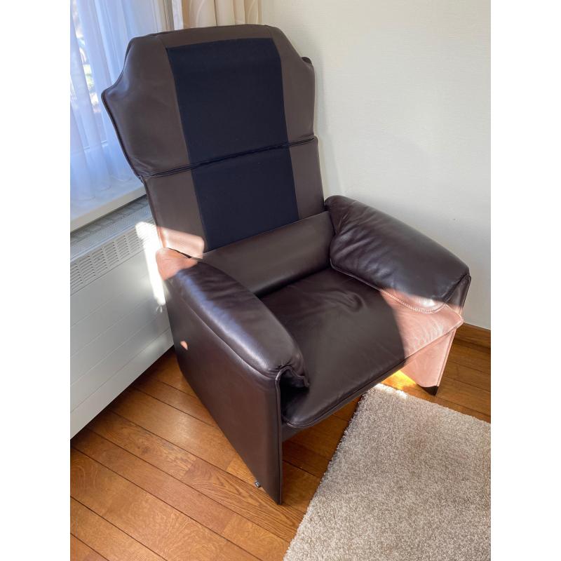 Salon met canapé, fauteuil en relax merk Jori (Du Fossé)